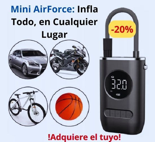 "Mini AirForce: Infla Todo, en Cualquier Lugar"